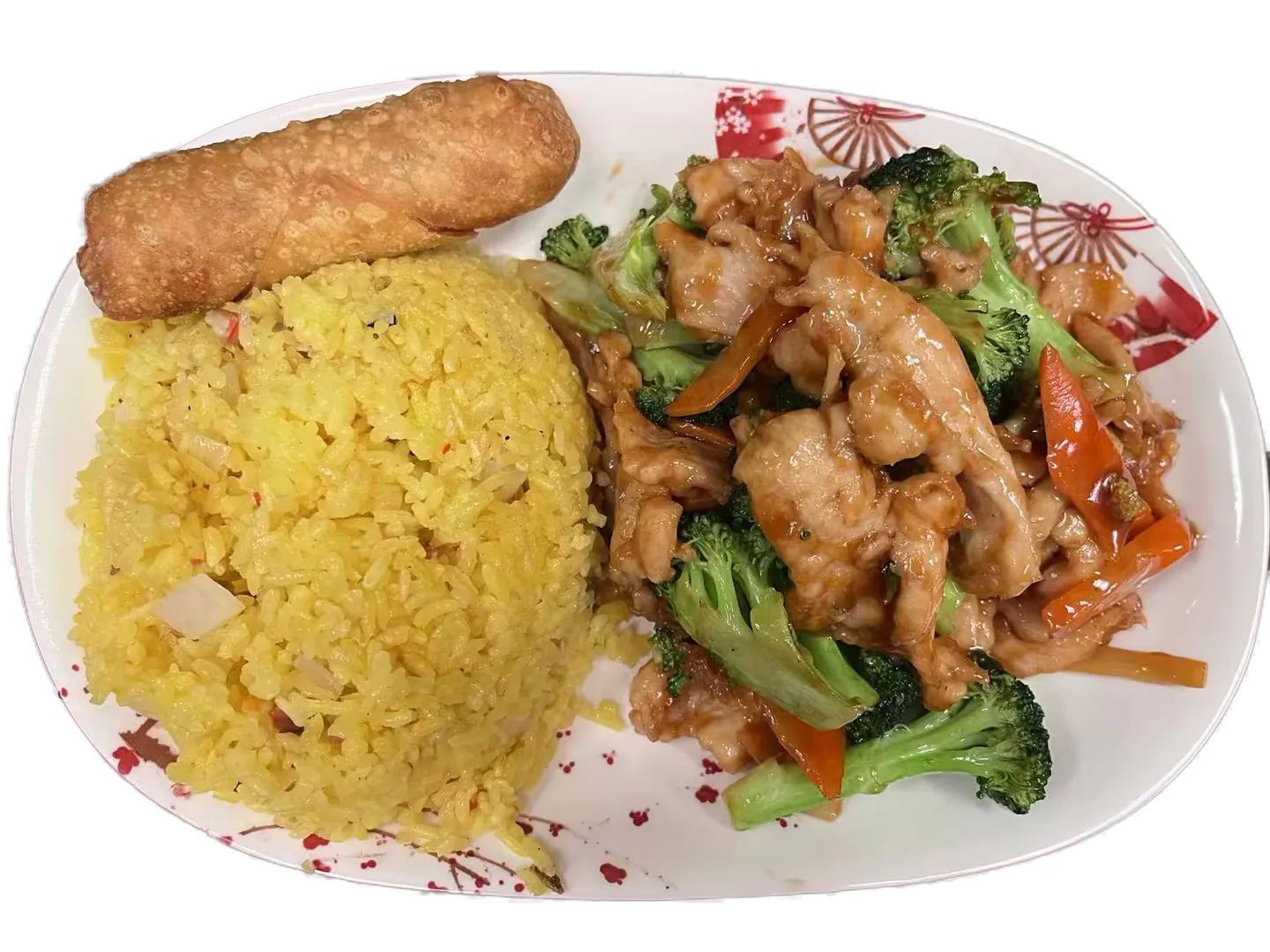 Chicken Broccoli Combo at Great Dragon, Chinese Restaurant in Omaha